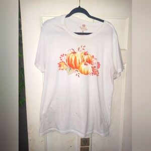 White Pumpkin Graphic Tee